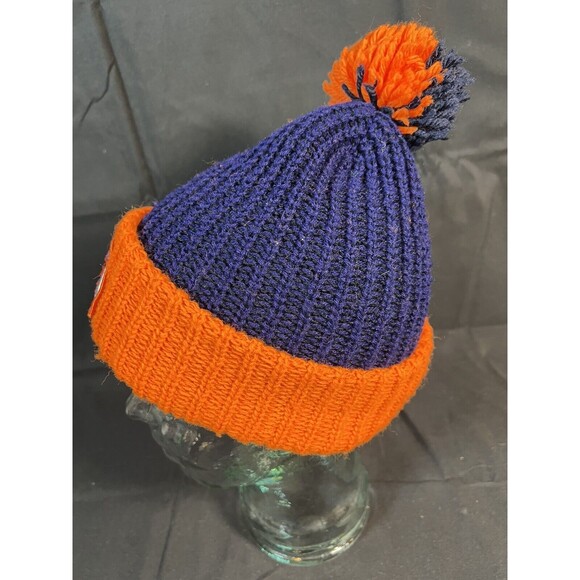Chicago Bears NFL Vintage Sock Hat Beanie Tobagan with ball‎ - Picture 3 of 7